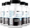 NutraRize (paket 5 ViroMax Ultra tablete, največja moč Formula za povečanje energije in zmogljivosti, vse naravne kapsule za mišično moč, Dopolnilni komentarji (300 kapsul)