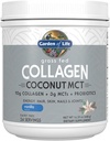 Vrt življenja Trava Fed Kolagen Kokos MCT Powder - Vanilla, 24 Servings, Kolagen Powder for Energy Hair Skin Nails Spoji, Kolagen Peptides Powder, Kokos MCT, Kolagen Beljakovine Dodatki
