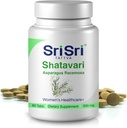 Sri Sri Tattva Shatavari Asparagus Racemosa Prehranske dopolnila – 60 Tablets 500mg Organic Shatavari– Reproduktivno zdravje Ajurvedski Herb za Balancing Vata & Pitta