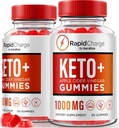 NutraRize (Pack 2 hitro polnjenje Keto + ACV Gummies za podporo splošno zdravje, vse naravne Apple Cider Vinegar, Keto Plus ACV Gummy Formula, Gomitas Review (120 Gummies)