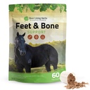 Silver Lining Herbs Noge in podpora za kosti konj dodatek v prahu naravni tendoni, vezi & okolica Tsues & Hoof dodatek za konje - Normalni Limbs Circulation Horse Dobavitelji - 1 LB