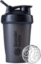 BlenderBottle Classic Shaker steklenica kot nalašč za beljakovinske pretrese in pred vadbo, 20-ounce, črna