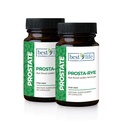 Best Life Herbals Prosta-Rye - Naravni prostate dodatek za moške, ki doživljajo razširjene prostate, pogosto uriniranje, preveč aktivni mehur - 2 steklenici, 60 kapsul