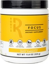 Silver Star Nutrition, Roots Focus Nootropic Brain Supplement - Spicy Ananas, Mešanica Lion's Mane, Cordyceps, & Reishi Funkcionalne gobe + Razširjeno-Release Caffeine, 50 Servings