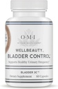 OMI WellBeauty Bladder Control, klinično dokazano, da podpira pogostost uriniranja, zmanjša obisk kopalnice, 60 Veggie kapsule