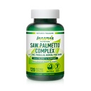 Prostata in urinska podpora za moške – 5-v-1 Saw Palmetto Complex z cinkom, Tribulus, Boron, Pine Bark – 120 Veggie kapsule