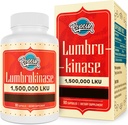 Lumbrokinaza 200 mg (Max Activity 1.500 000 LKU) - Lumbrokinaza encimi dodatek, učinkovitejši od Nattokinaze - 90 kapsul