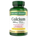 Kalcijev karbonat in vitamin D narave, podpira imuno zdravje in zdravje kosti, 600 mg kalcija in 800 i.e. vitamina D3, 250 tablet