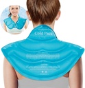 Komfytemp Ice Pack for Neck Heathers Pain Release, Repuable Velika gel ramena Hladilni ovoj za zgornji del hrbta, Hladno stiskanje fizične terapije za poškodbe materničnega vratu, moški ženske darilo