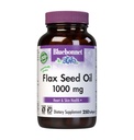 BlueBonnet Flax Seed Oil 1000 mg - Omega 3 6 9 Maščobne kisline Zdravje in kožna podpora za ženske in moške - kapsule s hladnim organskim lanovim oljem - brez glutena, brez soje - 250 kapsul