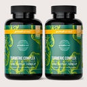 Primal Harvest 2 Pack, Primal Turmeric Complex w/ Black Pepper Extract, Skupna podpora in mobilnost dopolnilo za ženske in moške, 120 kapsul