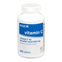 MAJOR Vitamin C-500 mg Askorbinska kislina - nova formula - vitamin C tablete - prehranska dopolnila - 300 število (1 pakiranje)