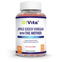 Jabolčni vinski kis z materjo, Gluten Free, Vegan, Izdelano s Pomagranate, Beet Root, in vitamin B12 za energijo - 60 Ne-GMO Apple aromatizirane Gummies, do 2-mesečne zaloge