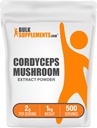 BulkSupplements.com Cordyceps gobe ekstrakt v prahu - Cordyceps Sinensis, goba dodatek - Vegan & Gluten Free, 2g na serviranje, 1kg (2,2 lbs) (Pack of 1)