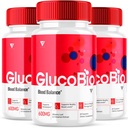 (3 pakiranja) GlucoBio Podpora za zdravje in dobro počutje Kapsule Gluco Bio tablete, Gluco Bio Natural Vitamin Splošno zdravje in wellness Formula Glycogen Support, BioGluco Kapsule (180 kapsul)