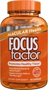 Fokus Factor Macular Health Formula (60 Count) - Eye Vitamini za Makularno podporo - Lutein in Zeaksantin Dodatek s Folat, Vitamin B12, Vitamin C, Vitamin E, Lutemax 2020® - Podpora za zdravje oči