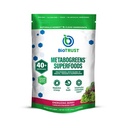 Biotrust Metabo Greens Superfood Powder - Super Greens Powder, Sadje in zelenjava Mešanica s klinično študija Spectra - Non GSO, Soy Free, Gluten Free, Dairy Free, Energinging Berry Flavor (30 Servings)