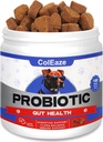 Probiotiki za pse, 150 Chews pes probiotiki za digestivno zdravje, pes probiotiki žvečijo s 6 Prebavne encimi za zdravje črevesja, diareja, srbeča koža in srbeča ušesa Immuniteta - Lamb Flavor