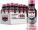 Muscle Milk Pro serija beljakovin Shake, Slammin' Jagoda, 40g beljakovine, 14 Fl Oz, 12 Pack