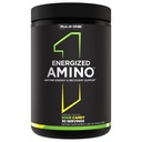 Pravilo 1 Energized Amino – Kadarkoli energija in regeneracija Podpora z BCAA, Glutamin, Citrulin, Beta Alanin, in kofein iz izvlečkov zelene kave in čaja (30 strežbe, Sour Candy)