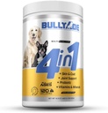 4 v 1 - Probiotik, Skupna podpora, Skin & Coat, Multi-Vitamin Soft Chews za pse, 16.9 oz