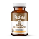 Procera Mega Goba - Izboljšan spomin, naravna energija in mentalna jasnost - Jasno um - Dvig možganov Fog - Imunska podpora - Detox - Levi Mane Chaga Cordyceps Shiitake Turčija rep - 60 grof