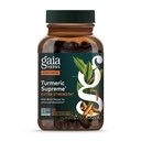 Gaia Herbs Turmeric Supreme Extra Jakost - podpira občasno otekanje iz normalne Wear & Tear - s kurkumin & črna paprika - 120 Vegan tekoče Phyto-Capsules (do 120-dnevno oskrbo)