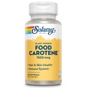 SOLARAY Food Caroten, Vitamin A kot Beta karoten 25000IU 