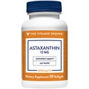 Vitamin Shoppe Astaksantin (Solasta) Blagovna znamka Sestavina 12mg (30 (30 kapsul)