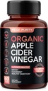100% Ekološka surova Apple Cider Vinegar Kapsule - naravno čiščenje in zdravo prebavo - brez okusa in enostavno pogoltniti - dodatne ACV tablete - 1000 mg