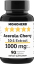 MONOHERB Acerola Cherry Extract 1000 mg - 90 kapsul