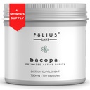 Bacopa Monnieri kapsule 750mg – zeliščni dodatek s 40% Bacosides Bacopa Monnieri - pomaga podpirati spomin in kognitivno sposobnost – 120 kapsul