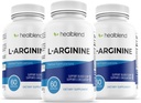 healcblend L-Arginin Plus: kalcij, niacin, L-arginin mešanica, L-citrulin kompleks in beta alanin - 180 kapsul (3 pakiranja)