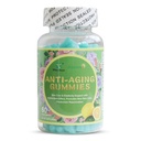 Anti-Aging Gumies, spodbuja nove kožne celice proizvodnje Pomlajevanje, Anti-Wrinkle in kožo Firmness Podpora, Limonina aroma, 60 Count