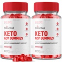 Rize laboratoriji - Slim Cona Keto ACV Gumies za napredno hujšanje z jabolčnim kisom, Dopolnilo Pomaga pri zmanjševanju trebuha maščobe, za dodatno moč (120 Gummies)