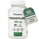 Pterostilbeni Pterostilbeni 100 mg dopolnilne kapsule proti staranju - 60 dnevna zaloga - Pljučno zdravje in mentalna jasnost Antioksidant - visoka biološka uporabnost Veganski ne GSO