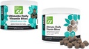 Samo naravni hišni ljubljenček Ultimate Daily Vitamini - Popoln multivitaminski dodatek za pse Uravnoteženo zdravje in Vitalnost - Senior Malih in velikih pasjih hrane Imunska Prebavna podpora -60 Soft Chews (Pack od 2)