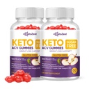 Keto Acv Gummies za napredno hujšanje & Belly Fat Burn - Pro Active Super Apple Cider kismies - Hitro Fat Burner prehranska dopolnila za ženske moški - sladkor brez sladkorja in gluten brezplačno (1000MG)