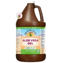 Lily iz puščavske Aloe Vera Gel - notranji filet Thicker Doslednost Aloe Vera Pijte z naravnimi vitamini, Prebavne encime za Gut zdravje, Stomach Relief, Wellness, Glowing Skin, 128 Fl Oz