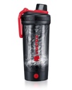 VOLTRX Shaker steklenica, galij USB C Polnilni električni mešalnik za stresanje beljakovin, Shaker skodelice za stresanje beljakovin in obrok zamenjave Shake, BPA brezplačno, izdelan s Tritan, 24oz, rdeča