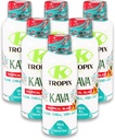 K-Tropix Kava Shot Tropical Blast - 500mg Wellness Shots za spodbujanje sprostitve in zmanjšanje skrbi - Kava pijača - skrbi, Napetost, Seva Relief dodatek - 6 Pack