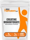 BulkSupplements.com Kreatin monohidrat v prahu - mikroniziran kreatin prašek, brez arome - čist & gluten brez, 5g (5000mg) na serving, 1kg (2,2 lbs) (paket po 1)