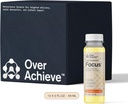 Fokus Drink za koncentracijo- vsebuje Yerba Mate, Ashwagandha in Lions Mane goba z napredno tehnologijo Nanoznanost - 12 Pack Brain Focus Drink, Orange Flavor, 2oz