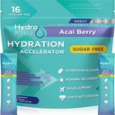 Elektrolit v prahu brez sladkorja Hydration Packets Acai Berry HydroMATE 16 palice