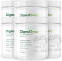 PrebavaSinc Prebavni dodatek za Gut Health - Naraven prašek za prebavne podpore, Bloating Relief za ženske & moške, 100% Natural Green Powder - 6 mesecev dobave