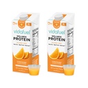 Vidafuel Protein Drink, 16g Beljakovine na 2oz Shot, 32 fl oz Škatla, 2 paketi, Citrus, kolagen in sirotki Drink, brez umetnih sladil