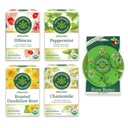Tradicionalna zdravila, organska varieteta Pack for Wellness in Four Soothing Flavors, Vključuje pepermint, Kamilica, Hibiscus, Praženi Dandelion Root, Čaj Buddy, 64 Tea Bags, (4 pakiranje)