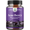 Natures Craft Acai Berry Antioksidant Podpora Hujšanje Dodatki za ženske in moške - Vitamini Minerali Antioksidant Formula podpira imunski sistem in povečanje energije Kognitivno zdravje - 60 Serving