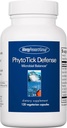 Alergija Raziskovalna skupina Phyto Tick Defense Supplement - goba kompleks, goba ekstrakt prahu v udobnih kapsulah, Nootropic z levi Mane, Cordyceps, Beta Glucans - 120 vegetarijanske kapsule