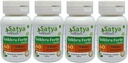Gokhru Forte Capsule 500 mg. 60 Veg. Capsule | Gokharu (Tribulus Terrestris) Extract Capsules for Men and women | Ayurvedic Herbal Supplement/Remedies | 10:1 Forte (4 Bottles of 60 Capsules)